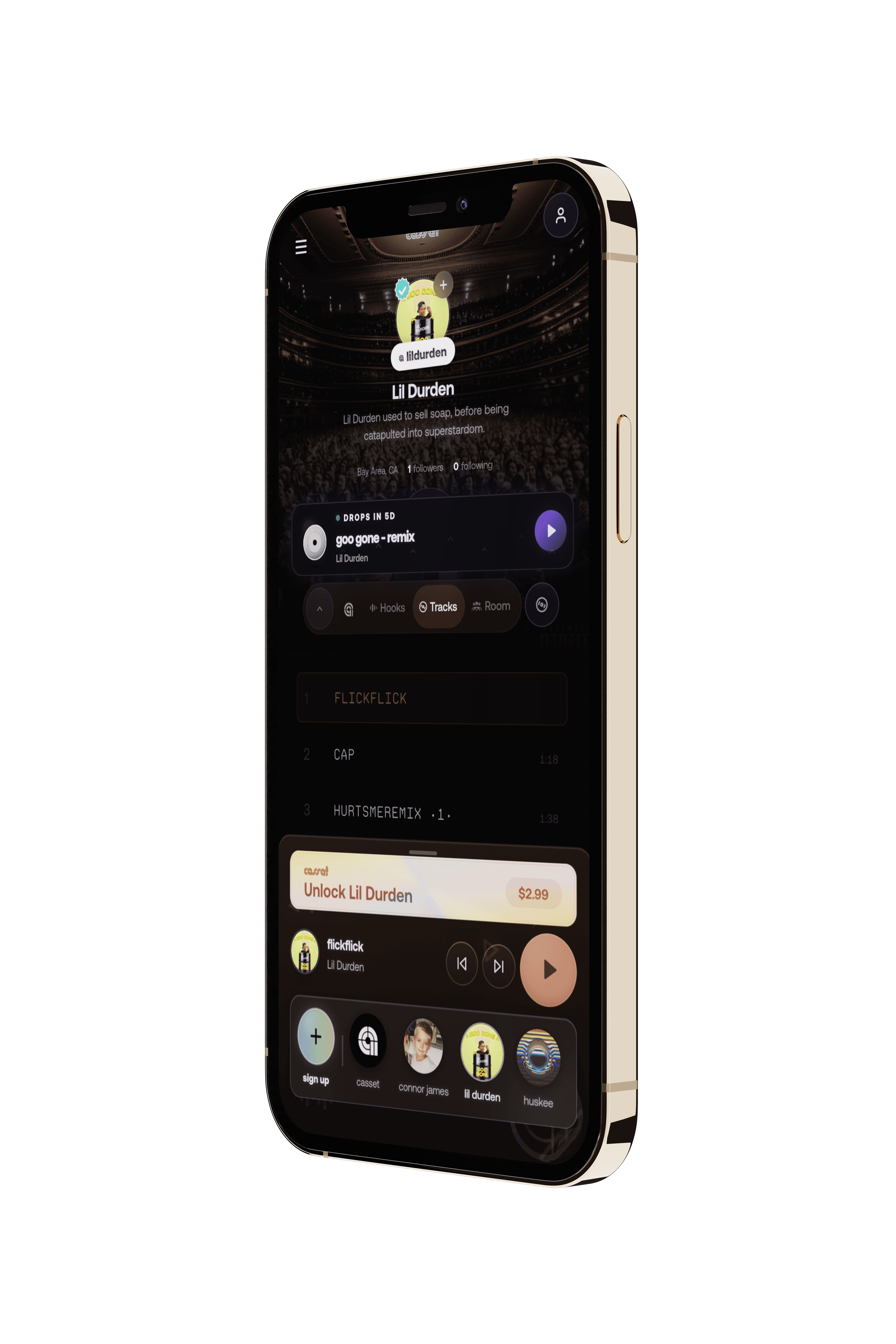 Casset early support phone view